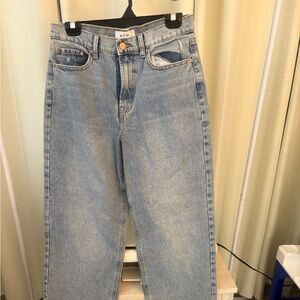 Women's Classic Blue Straight Leg Jeans